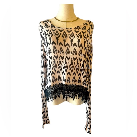 Divided Tops - H&M Divided Open knit thin all season sweater